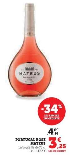 PORTUGAL ROSE MATEUS