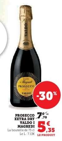 PROSECCO EXTRA DRY VALDO I MAGREDI