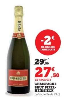 CHAMPAGNE BRUT PIPER HEIDSIECK