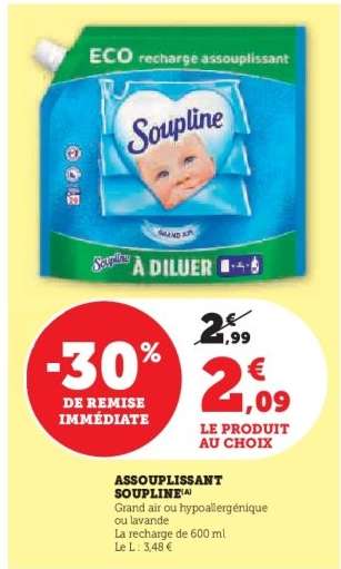 Assouplissant Soupline