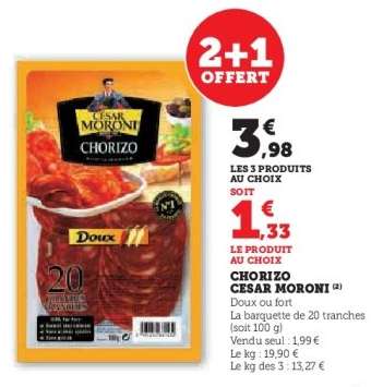 Chorizo César Moroni