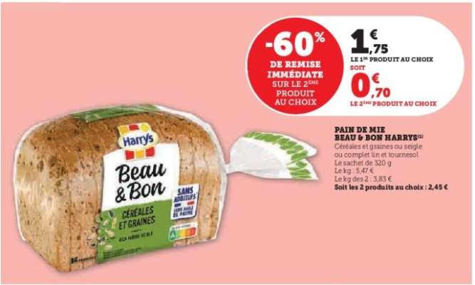 Pain de Mie Beau & Bon Harrys