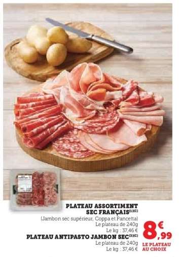 PLATEAU ASSORTIMENT SEC FRANÇAIS