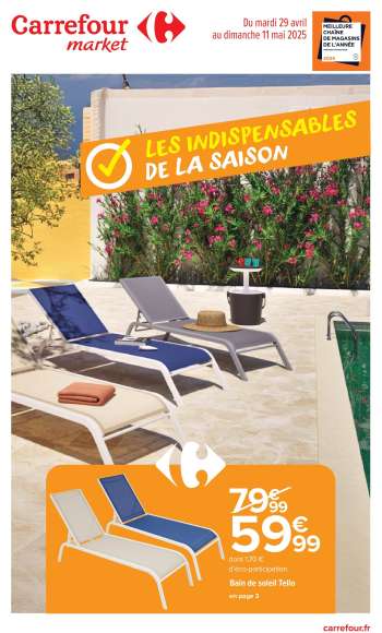 Catalogue Carrefour Market - 29/04/2025 - 11/05/2025.