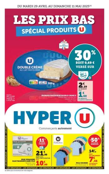 Catalogue HYPER U - 29/04/2025 - 11/05/2025.