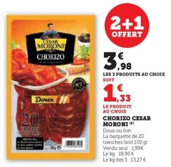 Chorizo César Moroni