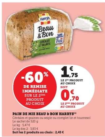 Pain de Mie Beau & Bon Harrys