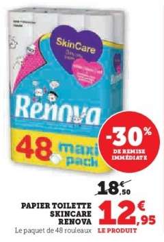 Papier Toilette Skincare Renova
