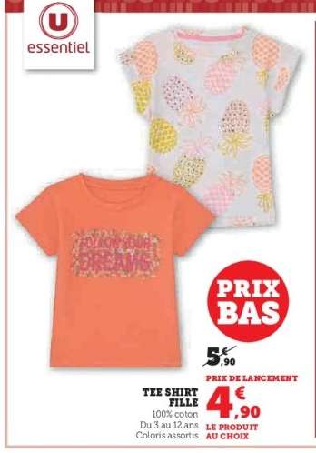 Tee-Shirt Fille