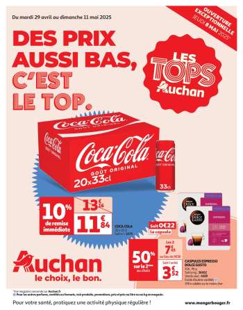 Catalogue Auchan - 29/04/2025 - 11/05/2025.