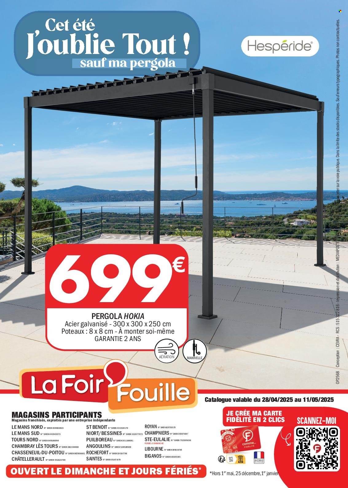 Catalogue La Foir'Fouille - 28/04/2025 - 11/05/2025. Page 1