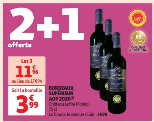 Bordeaux Supérieur Aop 2020*