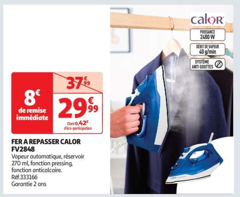 Fer A Repasser Calor Fv2848