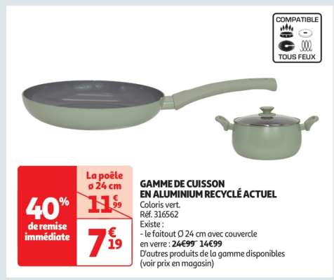 La poêle Ø 24 cm