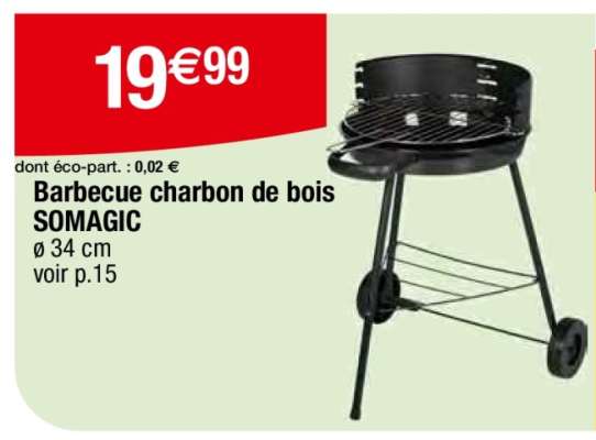 Barbecue charbon de bois SOMAGIC