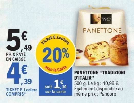 PANETTONE “TRADIZIONI D'ITALIA”