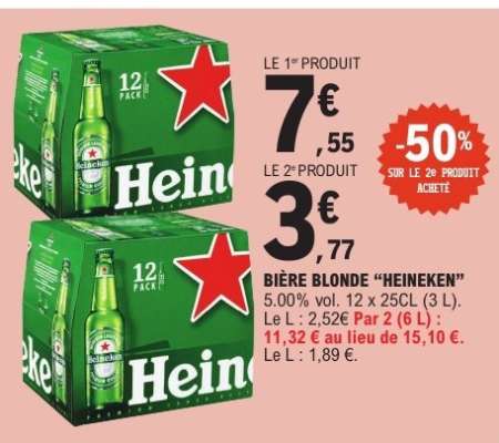 Bière Blonde Heineken*