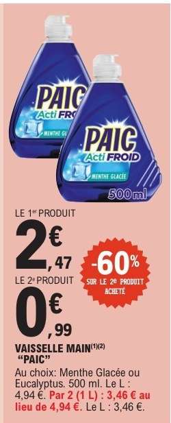 VAISSELLE MAIN "PAIC"