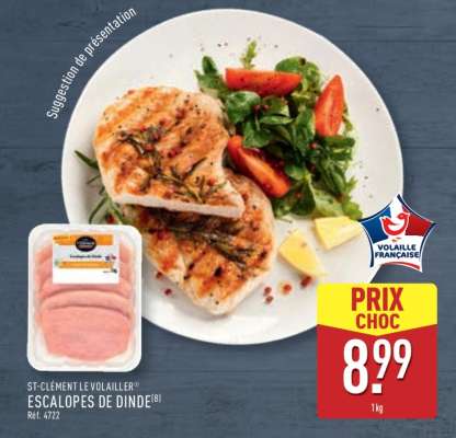 Escalopes De Dinde