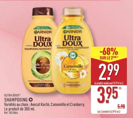 Garnier Ultra Doux Shampooing