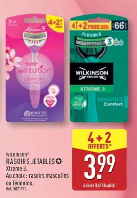 WILKINSON Rasoirs jetables XTREME 3