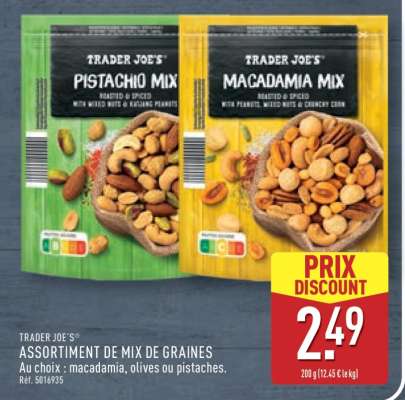 ASSORTIMENT DE MIX DE GRAINES