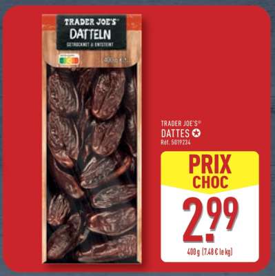 TRADER JOE'S DATTES