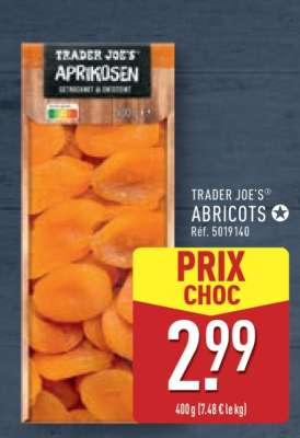 Trader Joe's Aprikosen