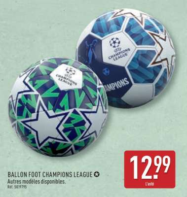 BALLON FOOT CHAMPIONS LEAGUE