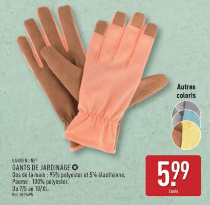 GANTS DE JARDINAGE