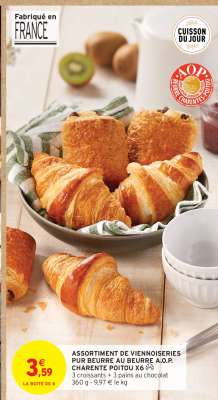 Assortiment de Viennoiseries