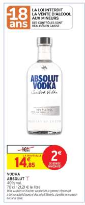 Vodka Absolut