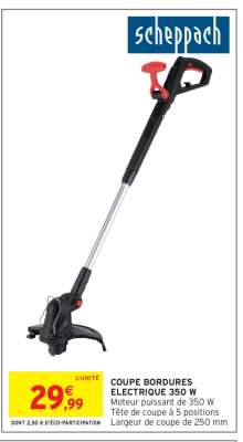Coupe Bordures Electrique 350 W