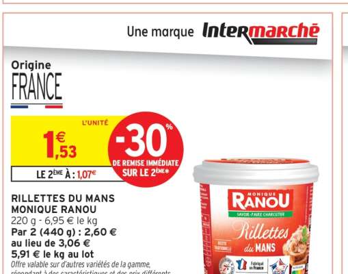 RILLETTES DU MANS MONIQUE RANOU