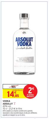 Vodka Absolut