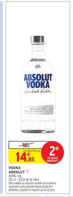 Vodka Absolut
