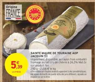 SAINTE MAURE DE TOURAINE AOP JACQUIN