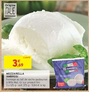 Mozzarella Ambrosi