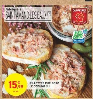 Rillettes Pur Porc Le Coduno