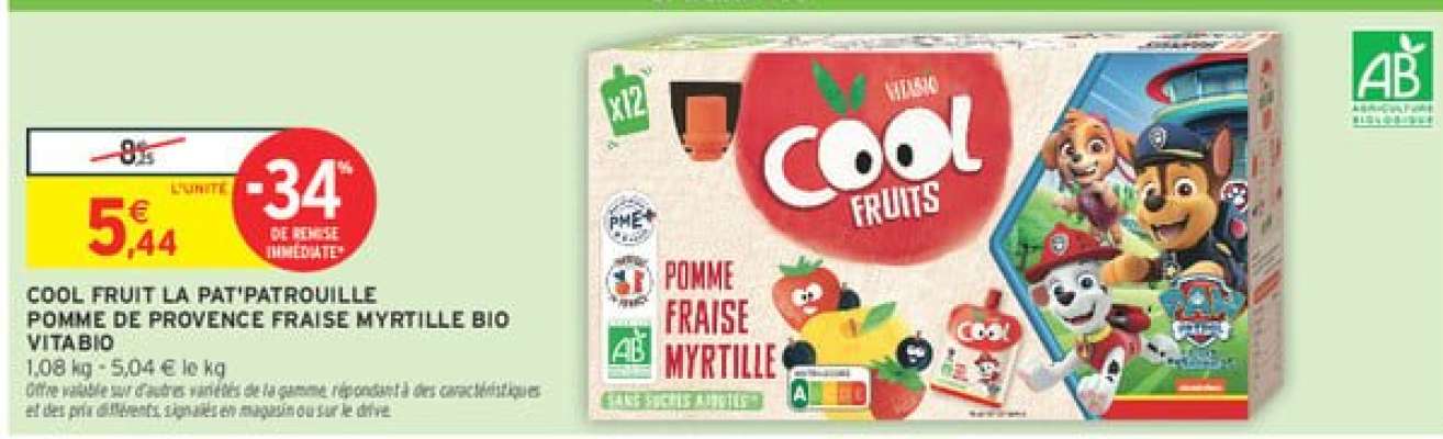 Cool Fruit La Pat'Patrouille