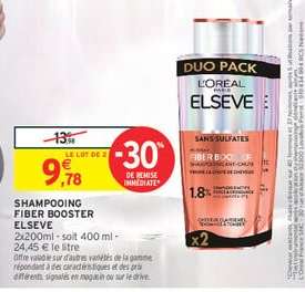 Shampooing Fiber Booster Elseve