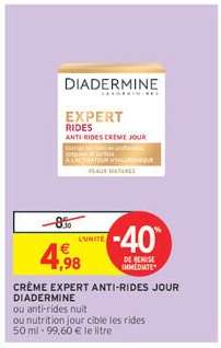 CRÈME EXPERT ANTI-RIDES JOUR DIADERMINE