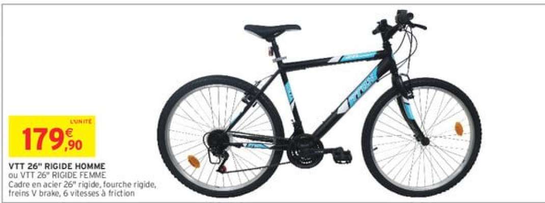 VTT 26" RIGIDE HOMME