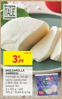 Mozzarella Ambrosi