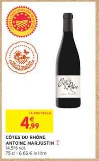 CÔTES DU RHÔNE ANTOINE MARJUSTIN