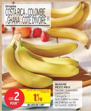 Banane Petit Prix