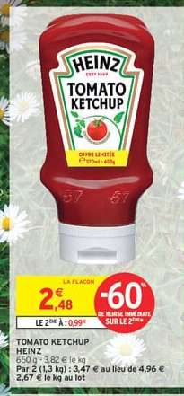 Tomato Ketchup Heinz