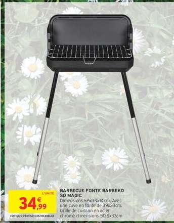 BARBECUE FONTE BARBEKO 50 MAGIC