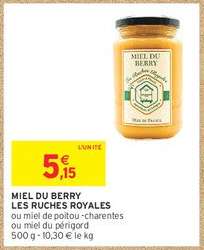 MIEL DU BERRY LES RUCHES ROYALES