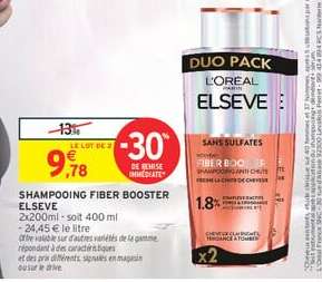 Shampooing Fiber Booster Elseve